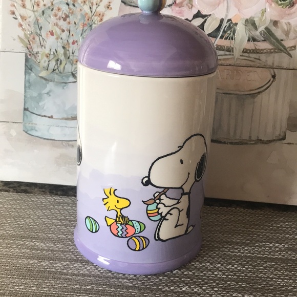 Peanuts Snoopy cookie jar new - Picture 3 of 5